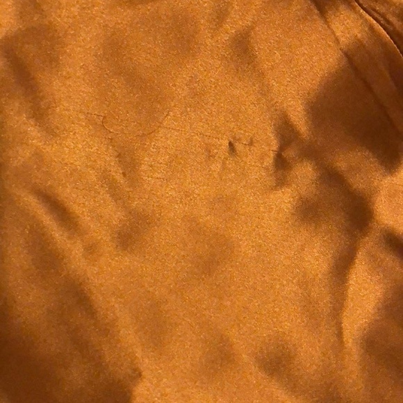 Reformation Pernille Silk Maxi Dress in Copper - Picture 13 of 14